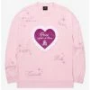 Disney Princess Once Upon A Time Heart Crewneck - BoxLunch Exclusive -Boxlunch Shop unnamed file 53