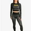 Boxlunch DC Comics Batgirl Athletic Leggings And Long Sleeve Top Set