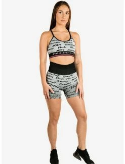 Boxlunch Friends Athletic Shorts And Sports Bra Set
