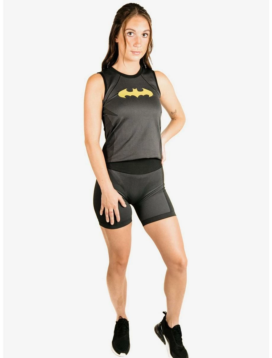 Boxlunch DC Comics Batgirl Athletic Shorts And Tank Top Set 3 Boxlunch DC Comics Batgirl Athletic Shorts And Tank Top Set