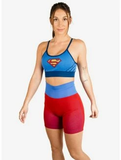 Boxlunch DC Comics Supergirl Athletic Shorts And Sports Bra Set -Boxlunch Shop unnamed file 565