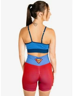 Boxlunch DC Comics Supergirl Athletic Shorts And Sports Bra Set -Boxlunch Shop unnamed file 566