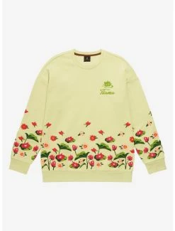 Disney The Princess And The Frog Tiana Floral Crewneck - BoxLunch Exclusive