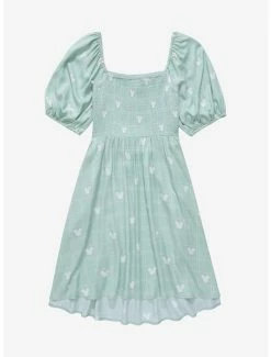 Disney Mickey Mouse Allover Print Smock Dress - BoxLunch Exclusive -Boxlunch Shop unnamed file 596