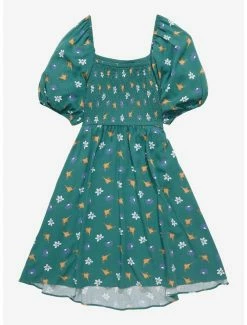 Her Universe Disney Aladdin Icons Allover Print Smocked Dress - BoxLunch Exclusive -Boxlunch Shop unnamed file 600