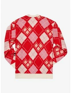 Alternative view of DC Comics Harley Quinn Diamond Cardigan - BoxLunch Exclusive