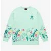 Disney The Little Mermaid Flounder Floral Crewneck - BoxLunch Exclusive 1 Disney The Little Mermaid Flounder Floral Crewneck - BoxLunch Exclusive -Boxlunch Shop unnamed file 72
