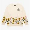 Disney Princess Pocahontas Embroidered Floral Crewneck - BoxLunch Exclusive -Boxlunch Shop unnamed file 75